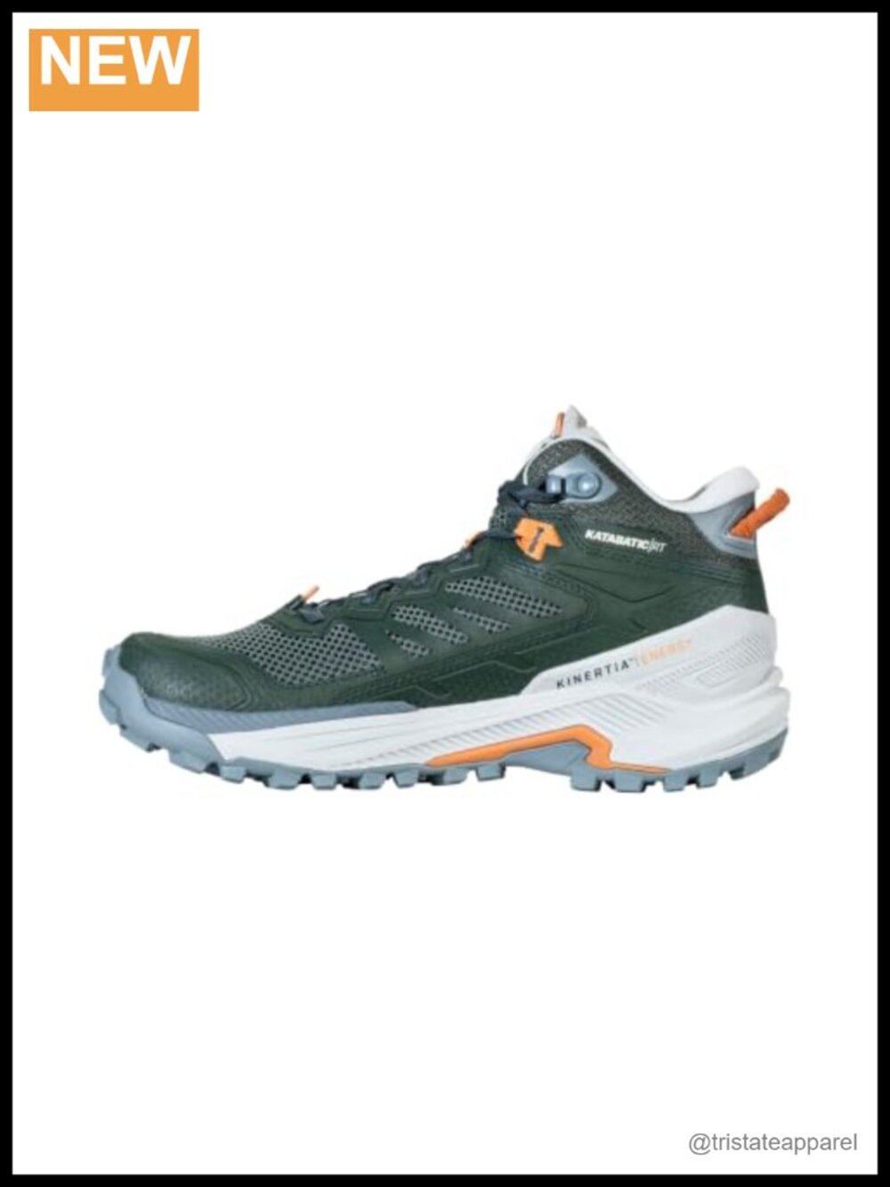 Waterproof Hiking Boots Mid-Top Lace-Up GORE-TEX Vibram Traction
